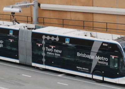 Brisbane Metro – Charging Gantries for Metro Buses