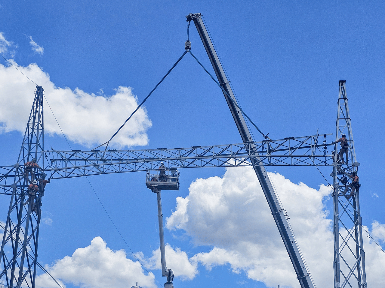 BESS Project Steel Lattice Towers