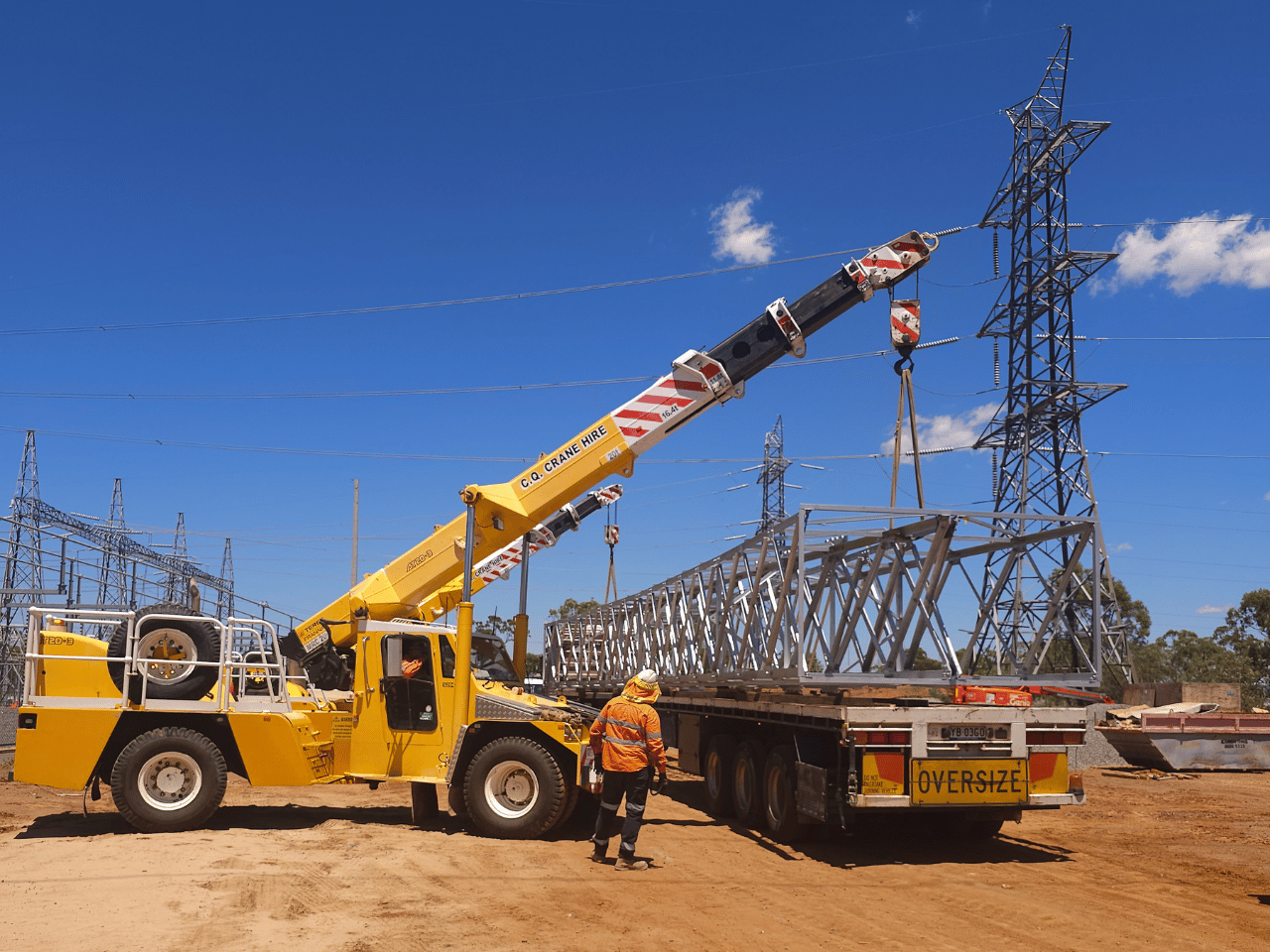 BESS Project Steel Lattice Towers