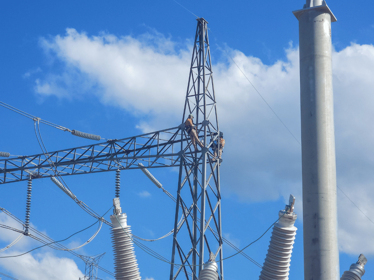 BESS Project Steel Lattice Towers